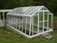 LIMES Skleník VARIANT typ K 5 - sklo Helios 4mm -pozink. profil